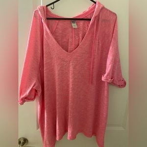 Hot Pink LB Active Hoodie - Size 26/28